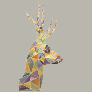 Deer mosaic